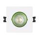 Produto de Aro Downlight Quadrado Basculante de Cores para Lâmpada LED GU10/GU5.3 Corte Ø80 mm