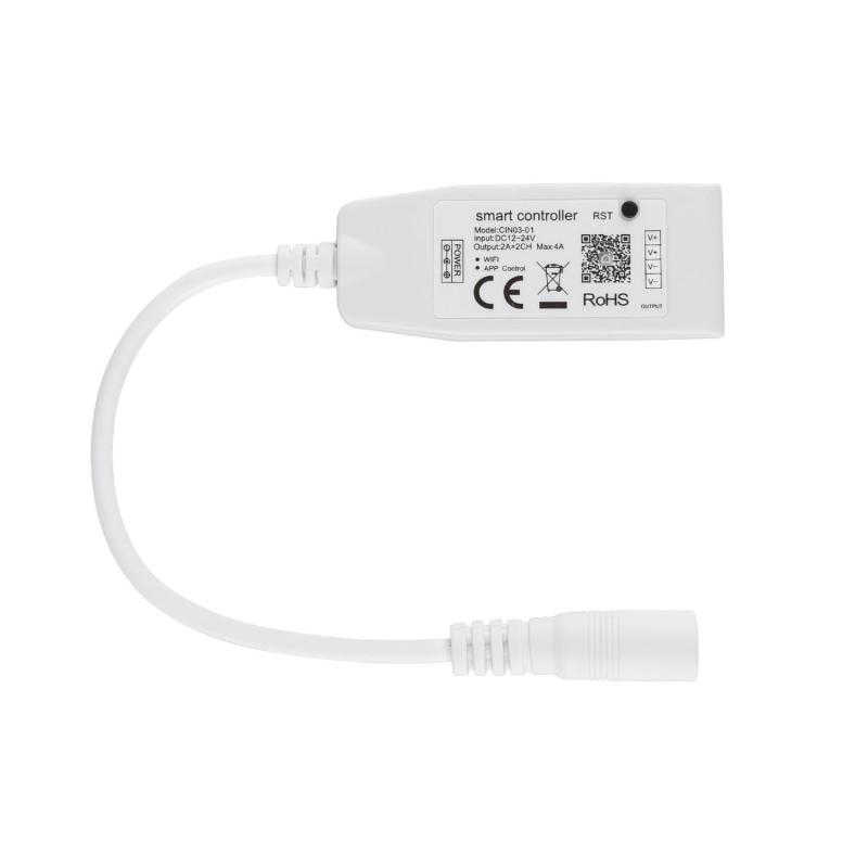 Producto de Controlador Regulador Mini WiFi Tira LED Monocolor 12/24V DC