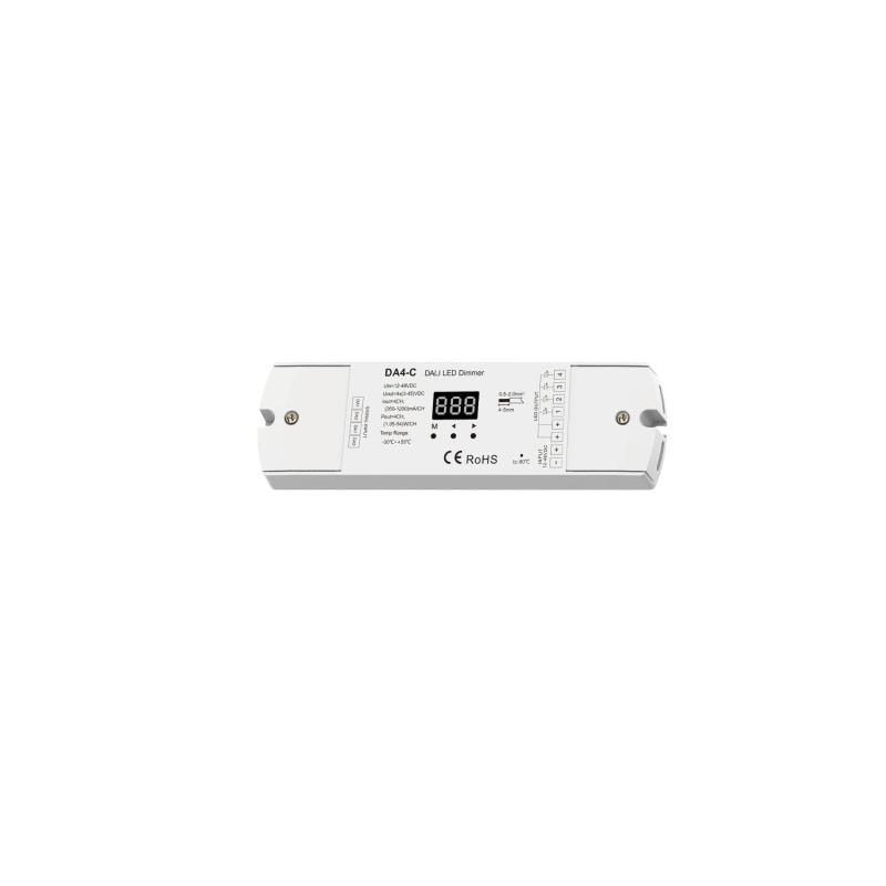 Produto de Controlador DALI de 4 canais Corrente constante 3-45V DC