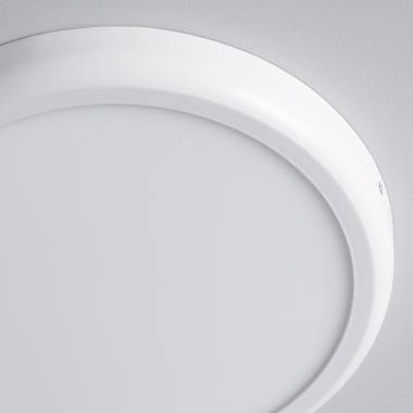 Producto de Plafón LED 24W Circular Metal Ø300 mm Design White 