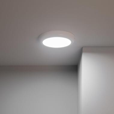 Produto de Plafón LED 18W Circular Metal Ø225 mm Design White