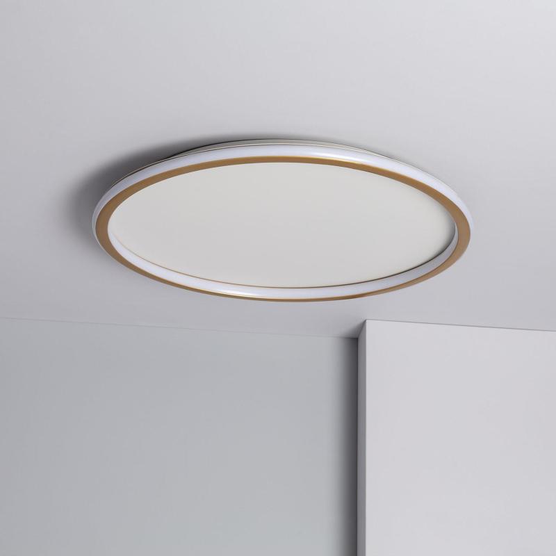 Produto de Plafón LED 36W Circular Metal Ø600 mm CCT Seleccionável Allharo