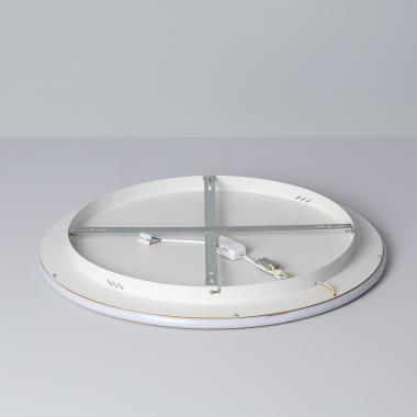 Produto de Plafón LED 36W Circular Metal Ø600 mm CCT Seleccionável Allharo