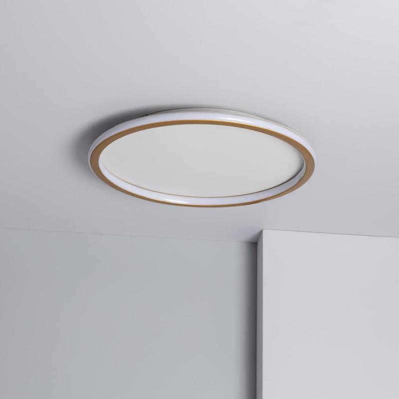 Produto de Plafón LED 36W Circular Metal Ø500 mm CCT Seleccionável Allharo