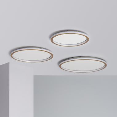 Produto de Plafón LED 36W Circular Metal Ø500 mm CCT Seleccionável Allharo