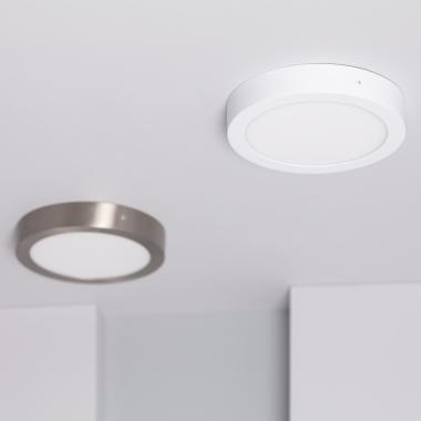 Producto de Plafón LED 18W Circular Metal Ø225 mm Silver 