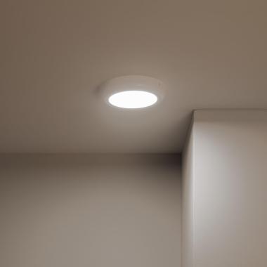 Produto de Plafón LED 12W Circular Metal Ø170 mm Design White