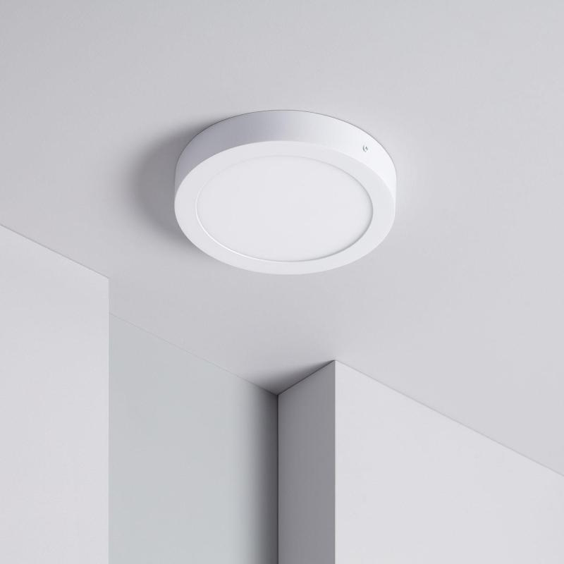 Produto de Plafon LED 18W Circular SwitchCCT Seleccionável Ø225 mm Regulação Compatível com Comando RF V2 