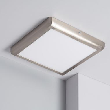 Producto de Plafón LED 24W Cuadrado Metal  300x300 mm Design Silver 