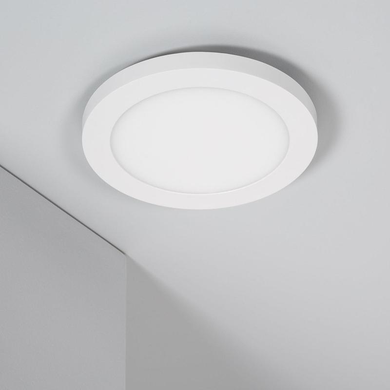 Produto de Placa LED 22W CCT Seleccionável Circular Slim Surface Corte Ajustável Ø 60-160 mm