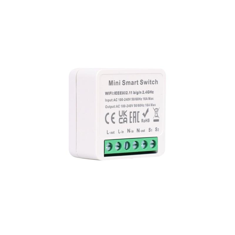 Producto de Interruptor WiFi Mini Compatible con Interruptor Convencional