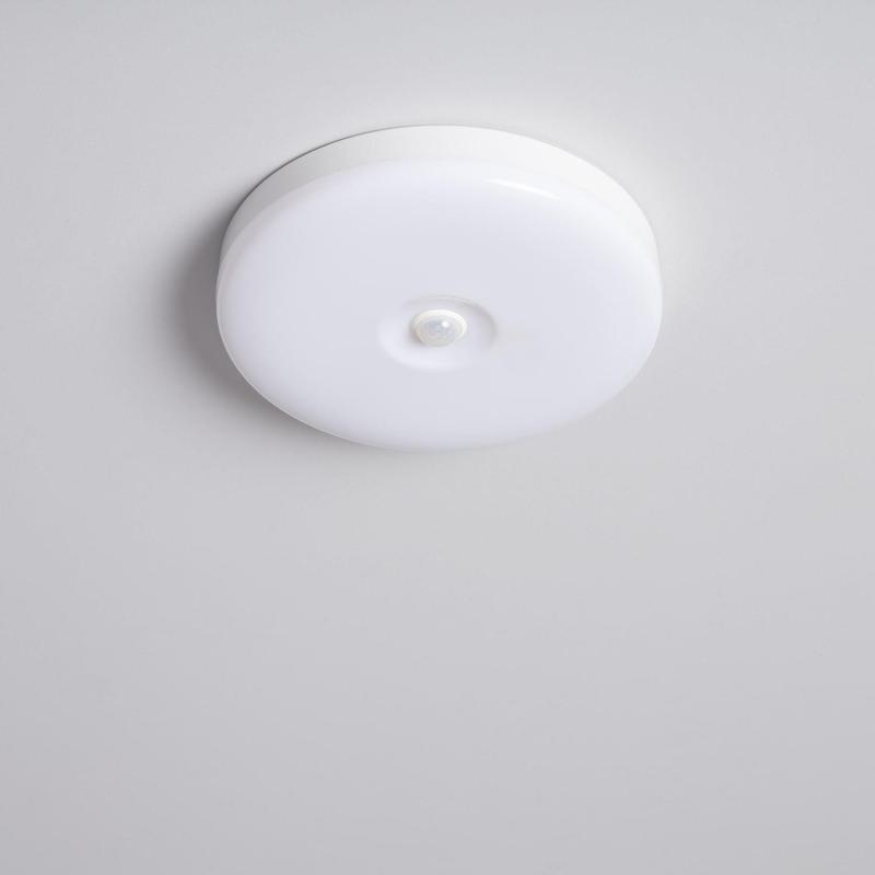 Produto de Plafon LED 12W Circular Ø216 mm No Flicker con Sensor de Movimiento PIR e Crepuscular