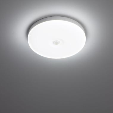 Produto de Plafon LED 12W Circular Ø216 mm No Flicker con Sensor de Movimiento PIR e Crepuscular