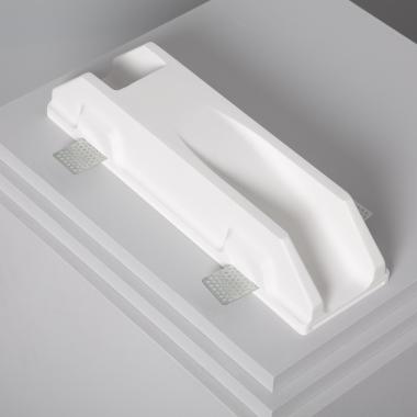 Produto de Aplique de Parede Integração Gesso/Pladur para Lâmpada LED GU10 / GU5.3 Corte 353x103 mm