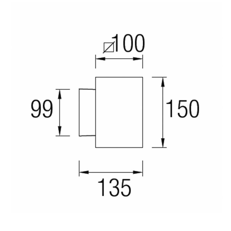 Produto de Aplique LED Afrodita Power 17,4W LEDS-C4 05-9773-34-37