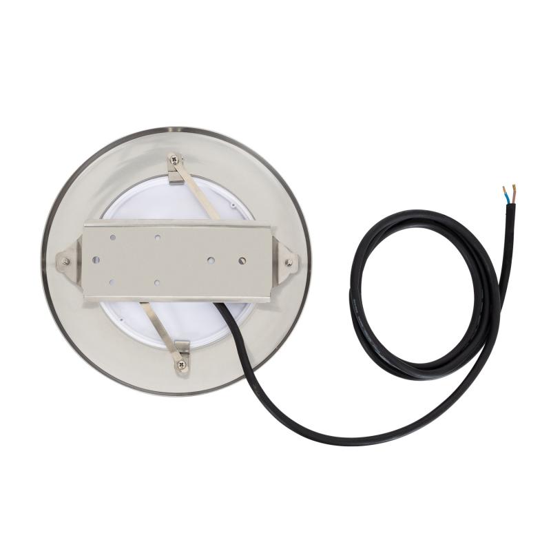 Producto de Foco Piscina Superficie LED RGB Sumergible 12V AC IP68 Acero Inoxidable 35W