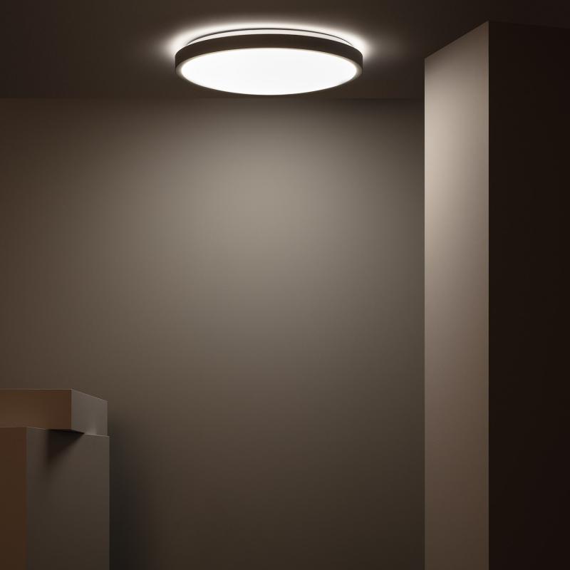 Producto de Plafón LED 24W Circular Metal Ø500 mm CCT Seleccionable Bari