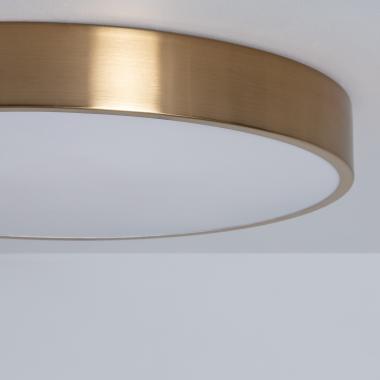 Produto de Plafón LED 18W Circular Metal Ø300mm CCT Selecionável Haydn