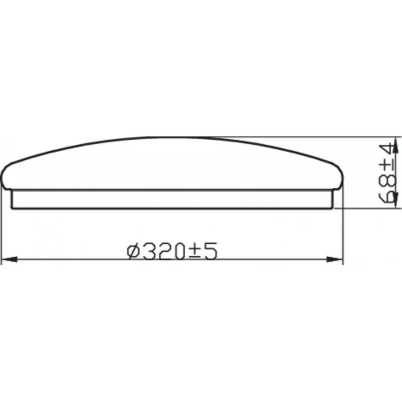 Produto de Plafón LED 20W IP44 PHILIPS Canopus 