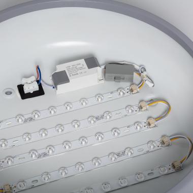 Producto de Plafón LED 24W Metal Ø350 mm CCT Seleccionable Eyelight