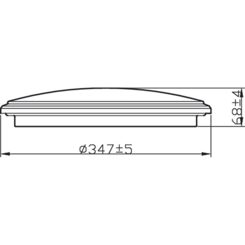 Produto de Plafón LED 17W IP44 PHILIPS Spray             