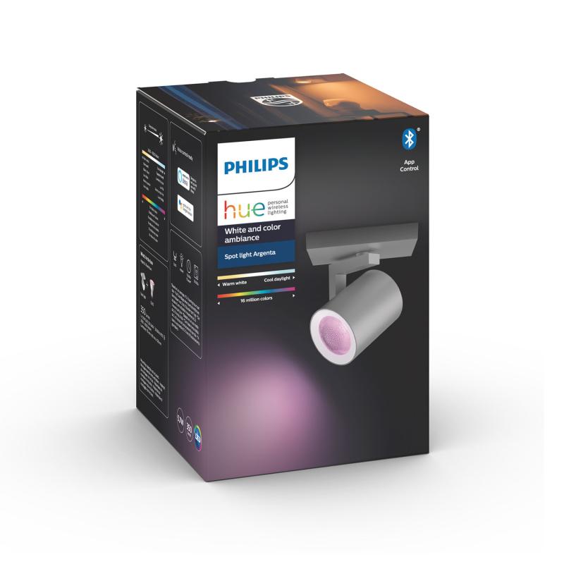 Producto de Aplique White Color 6W PHILIPS Hue Argenta