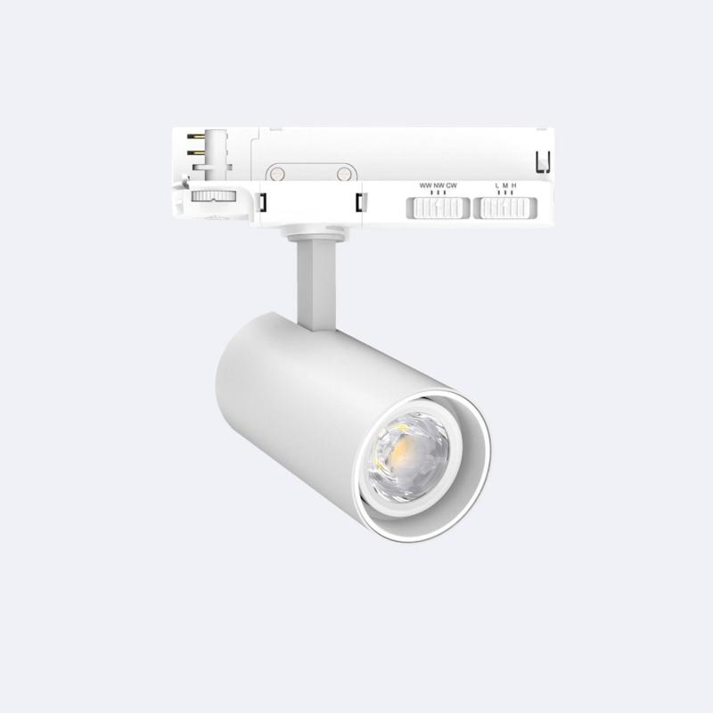 Produto de Foco Carril LED Trifásico 20W Fasano Regulável Branco