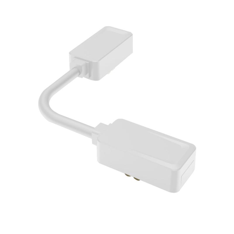 Producto de Conector Latiguillo Esquina para Carril Magnético 25mm SuperSlim Empotrado/Suspensión