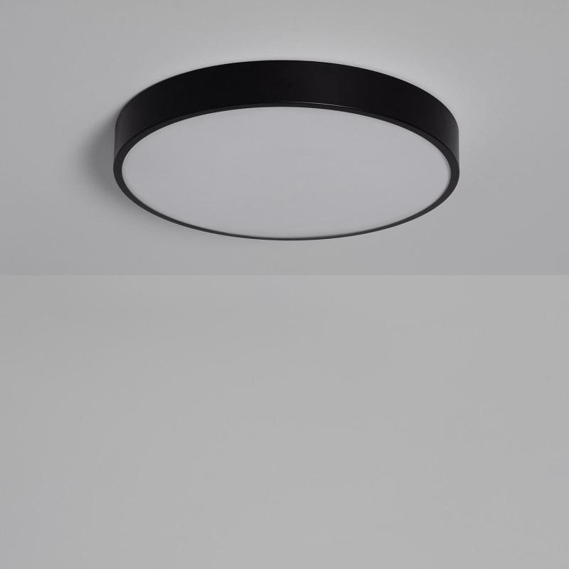 Produto de Plafón LED 30W Circular Metal Ø400 mm CCT Selecionável Hidria