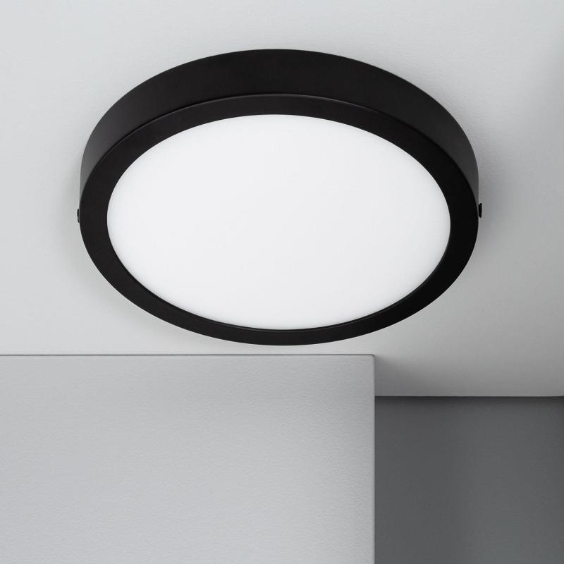 Producto de Plafón LED 18W Circular Aluminio Ø210 mm Slim CCT Seleccionable Galán SwitchDimm