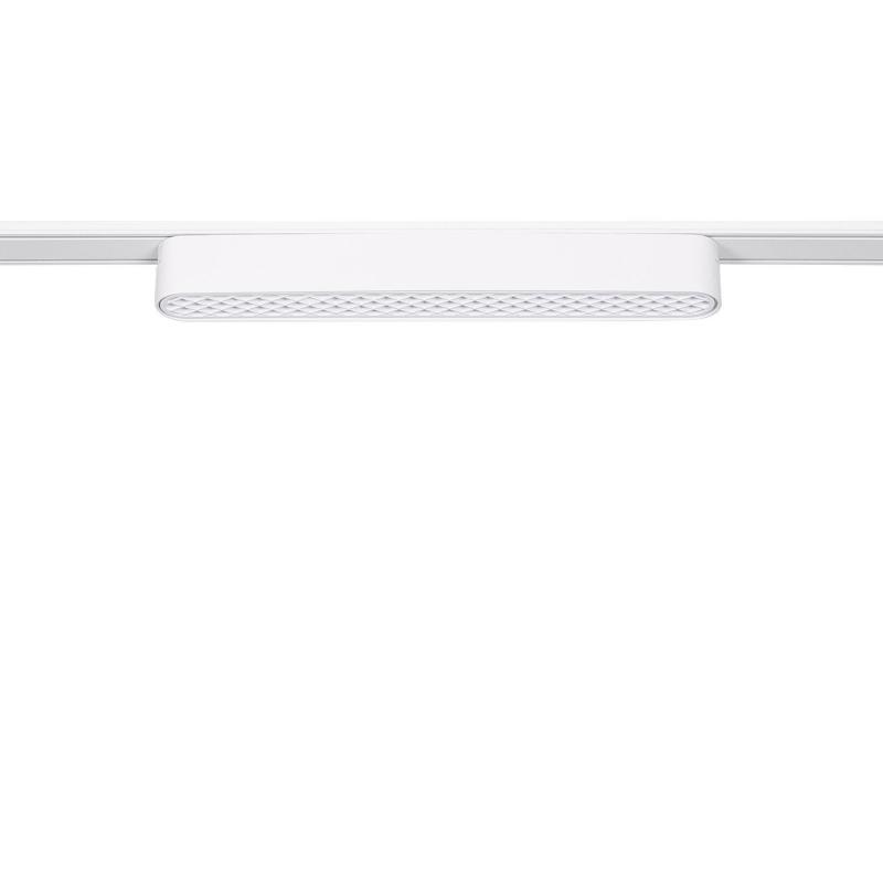 Produto de Foco Carril Linear LED Magnético 25mm SuperSlim 12W 48V Branco UGR13 222mm