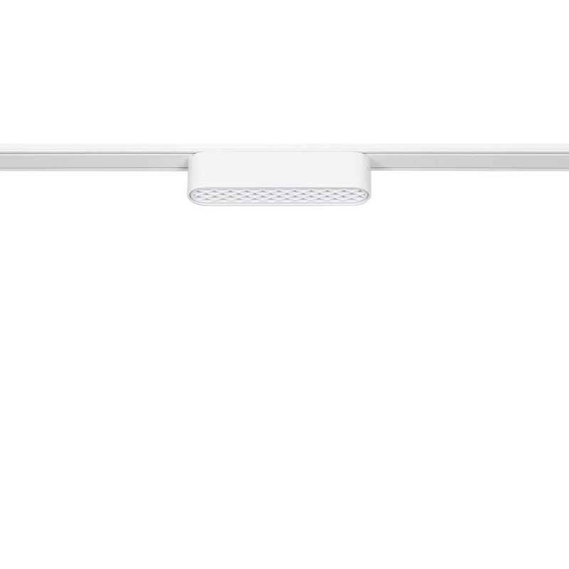 Producto de Foco Carril Lineal LED Magnético 25mm SuperSlim 6W 48V Blanco Grid 120mm