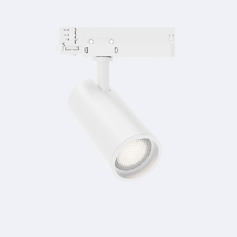 Producto de Foco Carril LED Trifásico 20W Fasano Antideslumbramiento Regulable Blanco