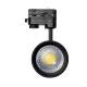 Producto de Foco Carril LED Trifásico 30W CCT d'Angelo PHILIPS Xitanium con Óptica Variable Negro