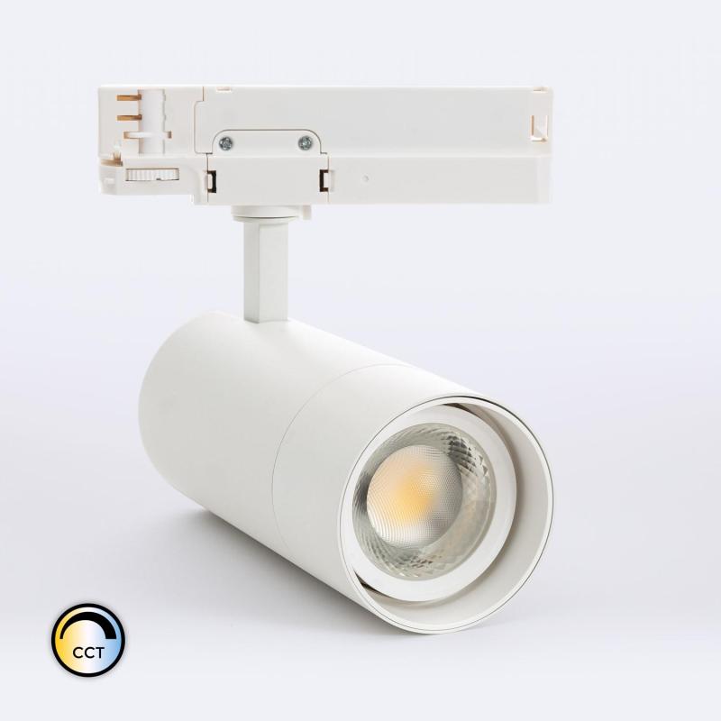 Producto de Foco Carril LED Trifásico 30W Wild CCT Regulable TRIAC Multiángulo 24-60º