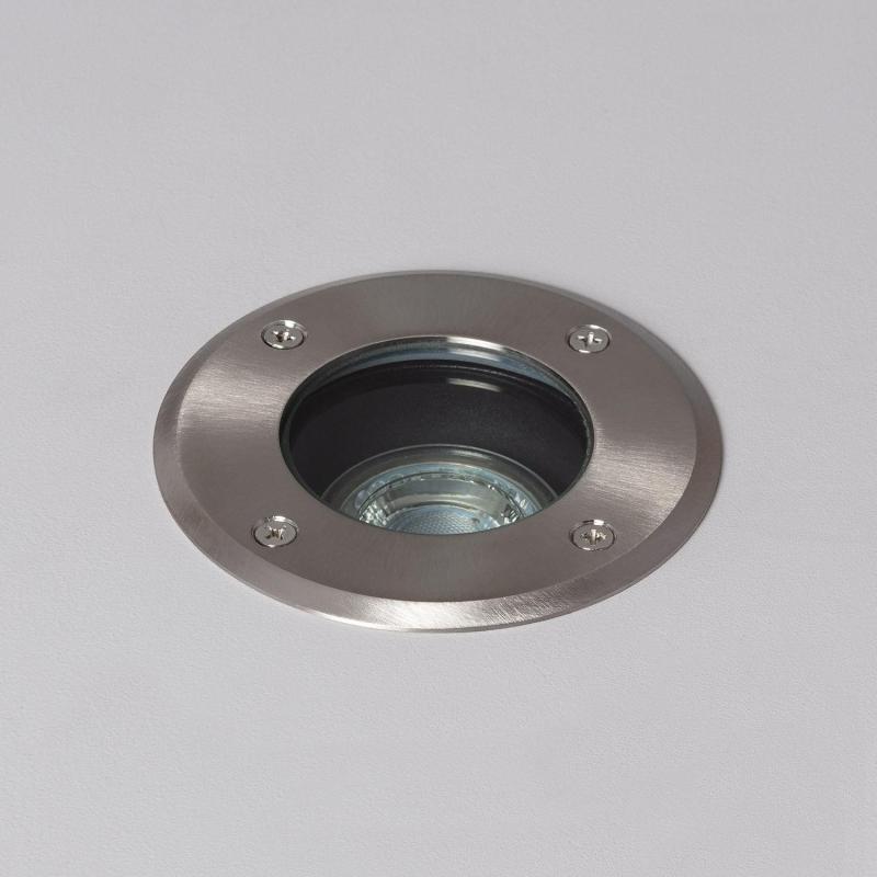 Producto de Foco Exterior Empotrable Suelo Circular Inox para GU10