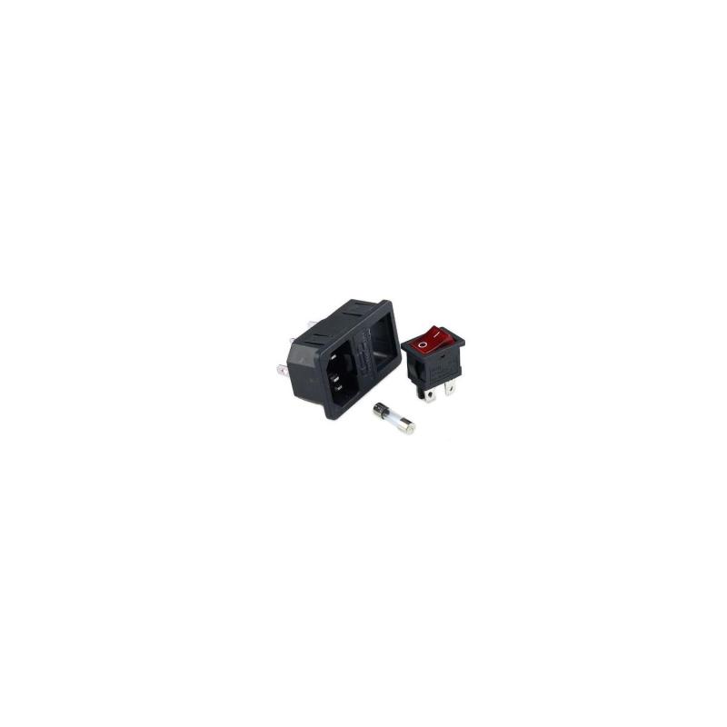 Producto de Enchufe con Interruptor 15A IEC320 C14