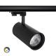 Produto de Foco LED d'Angelo Preto 30W CCT LIFUD com Óptica Variável para Carril Trifásico