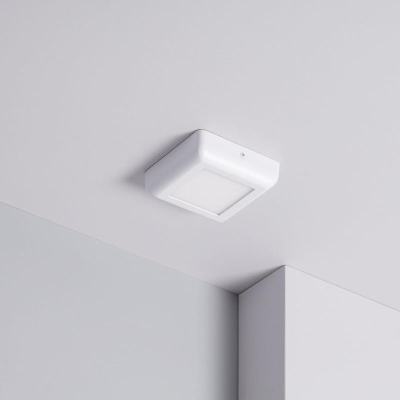 Producto de Plafón LED 6W Cuadrado Metal 122x122 mm Design White 