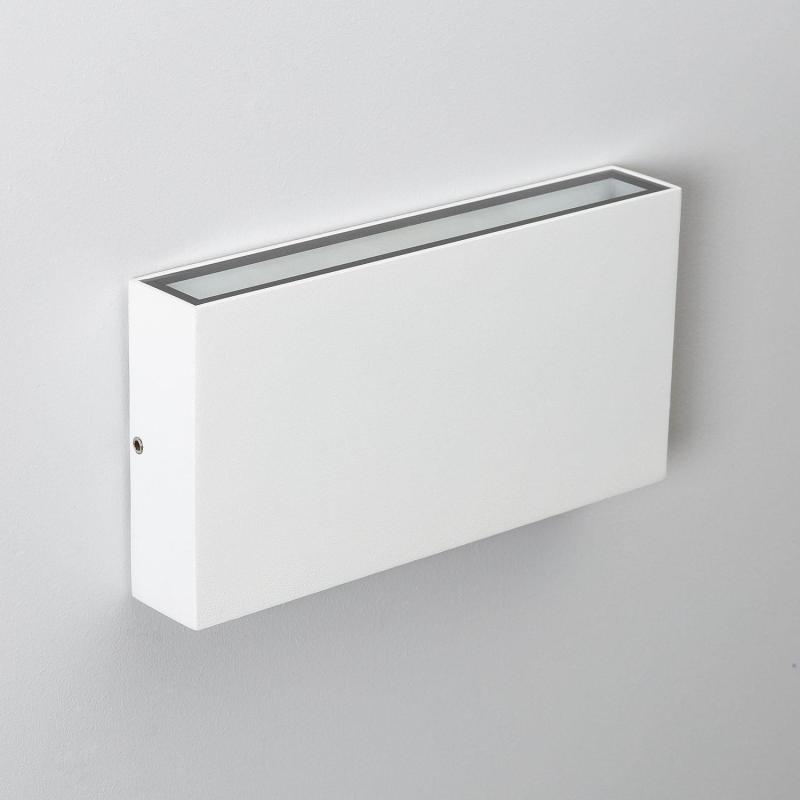 Producto de Aplique de Pared Exterior LED 10W Iluminación Doble Cara Rectangular Blanco Kaira