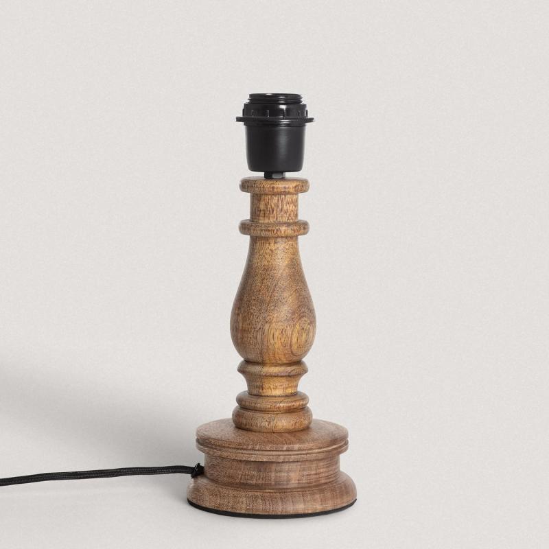 Produto de Base Candeeiro de Mesa Madeira Chess ILUZZIA