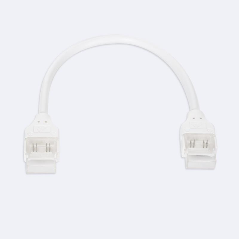 Producto de Conector Hipopótamo doble con cable para Tira LED RGB 12/24/220V SMD Silicone FLEX Ancho 12 mm