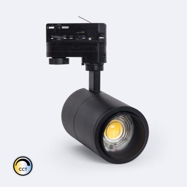 Foco Carril LED Trifásico 20W Pulyx Regulable CCT Multiángulo 15-60º