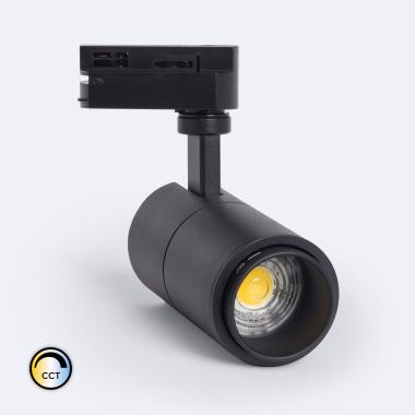 Foco Carril LED Monofásico 10W Regulable CCT Pulyx Multiángulo 15-60º