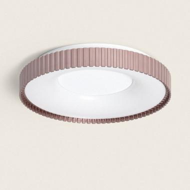 Plafón LED 24W Circular Metal CCT Selecionável Guerin