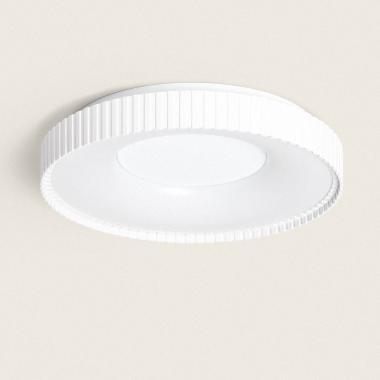 Plafón LED 24W Circular Metal CCT Selecionável Guerin