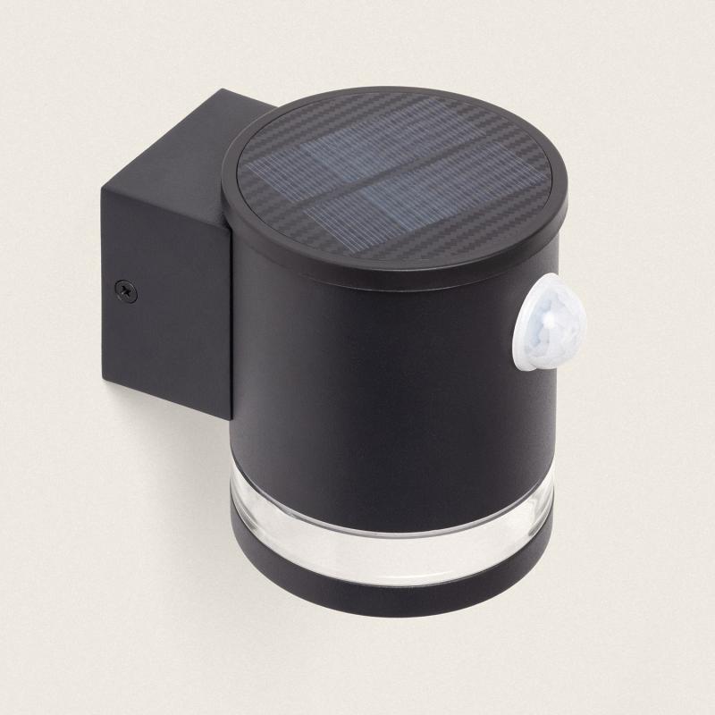 Producto de Aplique de Pared Exterior Solar LED Aluminio con Sensor de Movimiento Draco