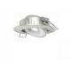 Producto de Foco Downlight LED 5W Direccionable Circular Níquel Cepillado Corte Ø 68 mm