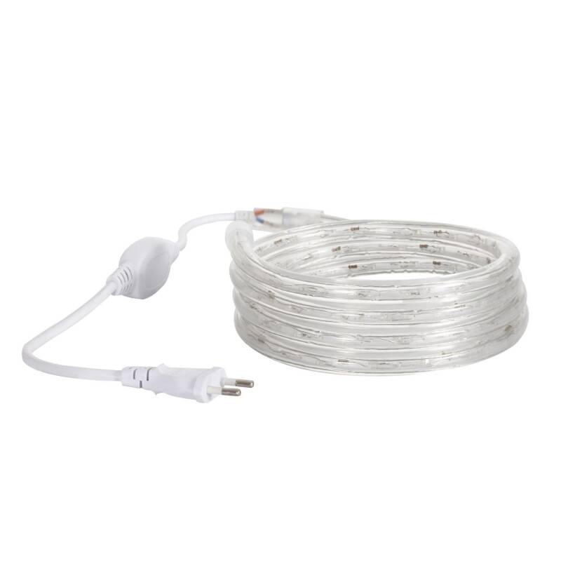 Produto de Mangueira LED Redonda 220V AC 36 LED/m Branco Frio IP65 Corte à Medida a cada 100cm 