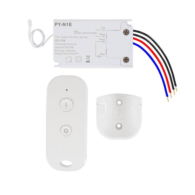 Producto de Interruptor Simple con Mando Control Remoto RF